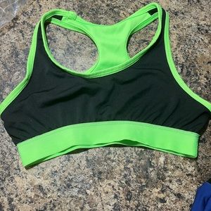 Black trimmed and neon green